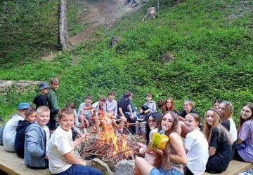 Klasy 5, 7 i 8 pod Grzybkiem