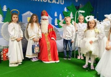 Wizyta Świętego Mikołaja w szkole