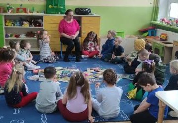 Warsztaty biblioteczne w oddziale przedszkolnym