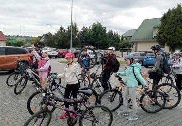 Szkolna wycieczka rowerowa do Starego Sącza