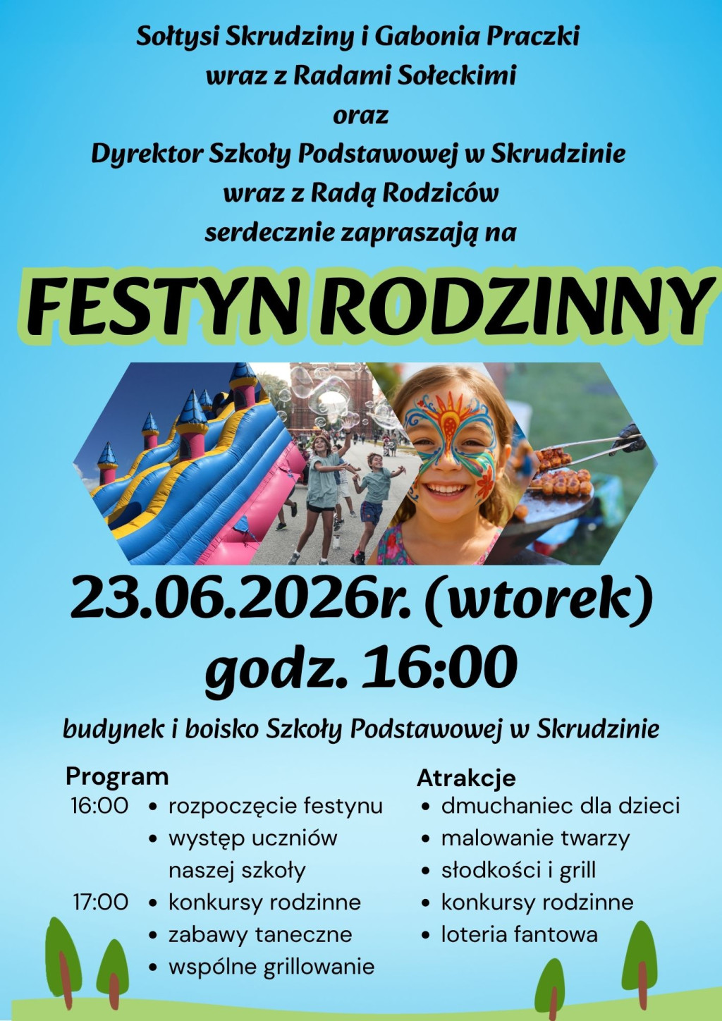 Festyn rodzinny - zaproszenie